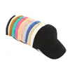 Gorra de béisbol serie multicolor otoño e invierno gorra de béisbol de moda hombres y mujeres pareja estudiante moda todo a juego parte superior suave gorra de visera venta al por mayor
