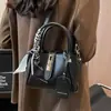 Bolsas de Alta Gama para Mujer 2025 Nuevos Bolsos de Hombro Texturizados, Bolsos Cruzados Populares, Elegantes Bolsos Cubo Portátiles