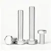 Pernos hexagonales externos de aleación de aluminio 6061, tornillos de cabeza hexagonal de aluminio, disipación de calor electrónica de precisión M3M4M5M8M10M12
