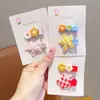 Pinzas para el pelo de tela para niños que no dañan el pelo, Lindos pasadores para bebé niña, Pinzas para el pelo súper adorables para bebés, Accesorios para el pelo