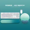 Mouse Pad com Suporte para Pulso, Espuma de Memória Espessa Antiderrapante, Mouse Pad 3D para Jogos, Espuma de Memória para Jogos
