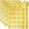 Adesivos com Estampagem Dourada, Adesivos Relevo Prata Fosco, Adesivos Decorativos, Adesivos Selo para Envelope em Formato de Coração Dourado, Adesivos de Selagem