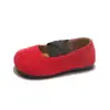 Zapatos Mary Jane de Cuero con Tira Cruzada Retro para Niñas Tendencia 2026 Nueva Moda Primavera y Otoño Planos de Suela Baja para Niños