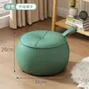 Banqueta, banco de casa, banquinho, pufe de luxo leve, banquinho de mesa de centro para sala de estar, banquinho pequeno para trocar de sapatos, banquinho redondo, sofá simples, banquinho em forma de abóbora