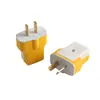Enchufe de cableado de alta potencia para el hogar, estructura de botón de extracción, base de enchufe de dos pines, giratorio fijo, enchufe de ingeniería bifásico