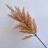Cão de simulação com grama de cauda de grama de cebola decoração de shopping center arranjo de flores grama Mao Mao flor de simulação fábrica atacado