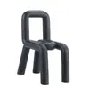 Decoración Simple Nórdica para Sala de Estar del Hogar Silla Pequeña Creativa Modelo de Hotel Habitación Decoración Suave Oficina de Ventas Decoración