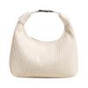 Moda Feminina Estilo Verão 2025 Transfronteiriço Tendência Bolsa Quadrada Pequena Textura Bolsa de Ombro Casual Bolsa de Axila Feminina