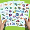 Precio Fijo 100 Piezas de Pegatinas de Graffiti de Tortugas Mágicas, Importación Directa, Hojas Planas, Pegatinas de Graffiti Personalizadas de Tortugas Marinas Coloridas