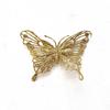 Decoración Navideña Transfronteriza Mariposa de Polvo Dorado Accesorios para Disparos Colgante para Árbol de Navidad Decoración de Boda Mariposa de Polvo Dorado