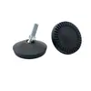 48 * M 80000 pie ajustable copa de pie móvil antideslizante absorción de impactos pie de tornillo ajustable almohadilla de pie soporte de pie para mesa y silla muebles