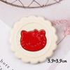 Lindo gato KT galleta pastel de luna comida y accesorios de juego pegamento de crema DIY funda de teléfono pasador material de accesorios para el cabello al por mayor en stock