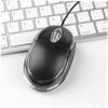 Adequado para acessórios de computador de mesa Apple, notebook de escritório e negócios, mouse pequeno fotoelétrico com fio