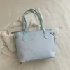 Bolsa de Ombro Grande Capacidade Estilo Coreano Feminina 2026 Nova Bolsa Tote Estrela Bolsa de Ombro Simples