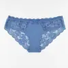 Talla Grande Ropa Interior Weiga Plus Comercio Exterior Europeo y Americano Ropa Interior de Encaje Cintura Baja Media Cadera Ropa Interior Triángulo