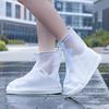 Cubrezapatos de Lluvia Antideslizantes Espesados Resistentes al Desgaste Zapatos Transparentes Desechables Cubrezapatos de PVC para Exterior Hombre y Mujer Botas de Lluvia Impermeables al por Mayor
