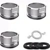 Filtro burbujeador para grifo de lavabo con dientes exteriores de 24 mm, boquilla antigoteo, accesorios de salida, para Amazon transfronterizo