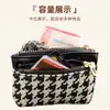 Billetera de Espiga con Doble Cremallera para Mujer, Portatarjetas, Billetera para Monedas, Almacenamiento de Identificación, Mini Bolso de Mano