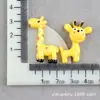 Clipe Bb Cola de Creme DIY Material de Veado Acessórios de Resina Acessórios de Cabelo Animal Girafa Acessórios para Capa de Celular