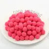 Bola de Pelo de Alta Elasticidad Colorida DIY Lista para Usar Bola de Felpa Colorida Mixta Bola de Pelo Juguete DIY Decoración de Ropa Sombrero