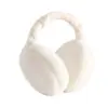 Orejeras de peluche plegables estilo coreano para invierno, unisex, a prueba de frío, color sólido, orejeras cálidas