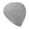 Gorro de lana tejido transfronterizo gorro de punto de una sola capa gorro puntiagudo para mujer gorro para hombre sombrero cálido de otoño e invierno para protección de los oídos