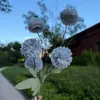 Arreglo artificial de flores de margarita de 5 cabezas, accesorios florales de boda, decoración de salón de bodas, flores de seda de diente de león, margaritas de bola pequeña