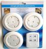 Luz Noturna Pat de Controle Remoto Sem Fio, Iluminação por Toque, Luz Noturna para Leitura, Luz Decorativa de Interior, Luz de Gabinete Criativa para Casa