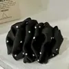 [2025 Explosiones] Pinza para el Cabello de Satén con Puntos de Onda Retro Niche Francés para Recogido de Bola Accesorios Avanzados para el Cabello