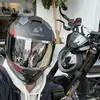 Atacado de Fabricante de Capacetes para Motocicleta para Homens e Mulheres, Capacetes Bluetooth Full-Face, Proteção Fresca Anti-Embaçante para Pilotagem de Veículos Elétricos