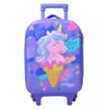 Nueva Maleta de Carrito Australiana Linda Hecha a Medida para Estudiantes de Primaria y Secundaria, Gran Capacidad, Ligera, con Ruedas, Mini Maleta