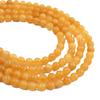 Optimización de joyería color jade amarillo de Myanmar calcedonia cuentas sueltas cuentas redondas amarillas pulsera diy accesorios de joyería con cuentas al por mayor