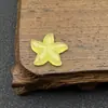 Colgante de Cera de Abeja de Segunda Generación Pequeños Accesorios DIY Hecho a Mano Resina Flor de Loto Gota Cadena de Cuentas de Calabaza Pulsera Hebilla Segura Colgante