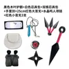 Mercancía de Anime de Ninja en Stock: Combo de Arma, Guantes y Cinta para la Cabeza, Combo de Set de Máscaras Ninja Kakashi