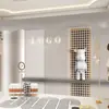 Popular marca popular en línea kaws papel tapiz luz de lujo alta calidad tienda de ropa para mujer papel tapiz fotográfico estudio en vivo pared de fondo para decoración