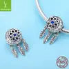 Yiziy S925 accesorios de plata de ley collar personalizado colgante accesorios de pulsera atrapasueños SCC718