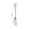 Cuchillo, Tenedor y Cuchara de Acero Inoxidable, Cuchillo, Tenedor y Cuchara para Filete de Hotel, Cuchara y Tenedor para Postre de Restaurante, Juego de Cubiertos Occidentales con Patrón Creativo para el Hogar
