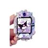 Adecuado para reloj inteligente para niños genios Z9/Z8 versión Junior Z7 carcasa protectora Z1/Z6 correa Q1A película templada Cubierta de reloj