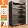 Gabinete de almacenamiento de acero, Nuevo estante de almacenamiento para cocina, Gabinete de vajilla de pie para el hogar, Gabinete integrado montado en la pared