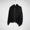 Sudadera con capucha de estilo gótico de moda para otoño e invierno, con tachuelas metálicas, moda retro de alta calle americana