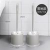 Cepillo para Inodoro de Baño Cepillo de Limpieza para Inodoro del Hogar Modelo Nuevo 2025 con Base Mango Largo Duradero Cepillo Sin Rincones Muertos