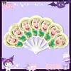 Sun Yizhi 30% de desconto Leque Dobrável Leque de Mão Mercadoria de Suporte para Shows TikTok Mesmo Estilo