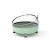 Banheiro para hamster banheira bacia de areia para banho vaso sanitário uso duplo urso dourado areia para banho areia para urina à prova de respingos primeira geração de pelo