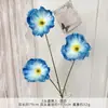 3 Flores de Amapola Artificiales, Ramo Hecho a Mano para Bodas, Flores de Seda, Flores Decorativas Artificiales para Arreglos de Boda