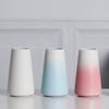 Jarrón de Cerámica Estilo Nórdico Creativo Simple Moderno Adornos Decoración de Flores Secas para el Hogar Sala de Estar Comedor Juego de Flores