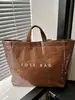 Nueva Bolsa Jelly de Papel Dupont Bolso Tote Transparente de PVC a la Moda Impermeable Gran Capacidad Bolso Tote para Viajes Diarios Bolso de Mamá