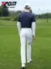 Camiseta de manga larga de golf PGM para hombre, de seda de hielo, de malla transpirable, con absorción de humedad y protección solar, polo bacteriostático.