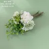 Ramo de Flores de Té Artificiales, Plantas Verdes, Decoración del Hogar, Ramo de Boda, Pared de Rosas, Flores Falsas, Ins Transfronterizo