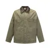 Nanxia Disfarce 2025 Outono Novo Estilo Japonês Cor Sólida Casual Gola Lapela Caimento Camisa Casual Casual Casual para Casal Retrô