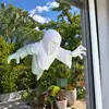 Figura de fantasma escalador de parede impressa em 3D transfronteiriça, uma peça de ilusão criativa para decoração de janelas, perfeita para o ambiente de janelas e portas de Halloween